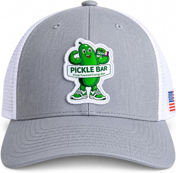 PickleBar Trucker Hat - Grey